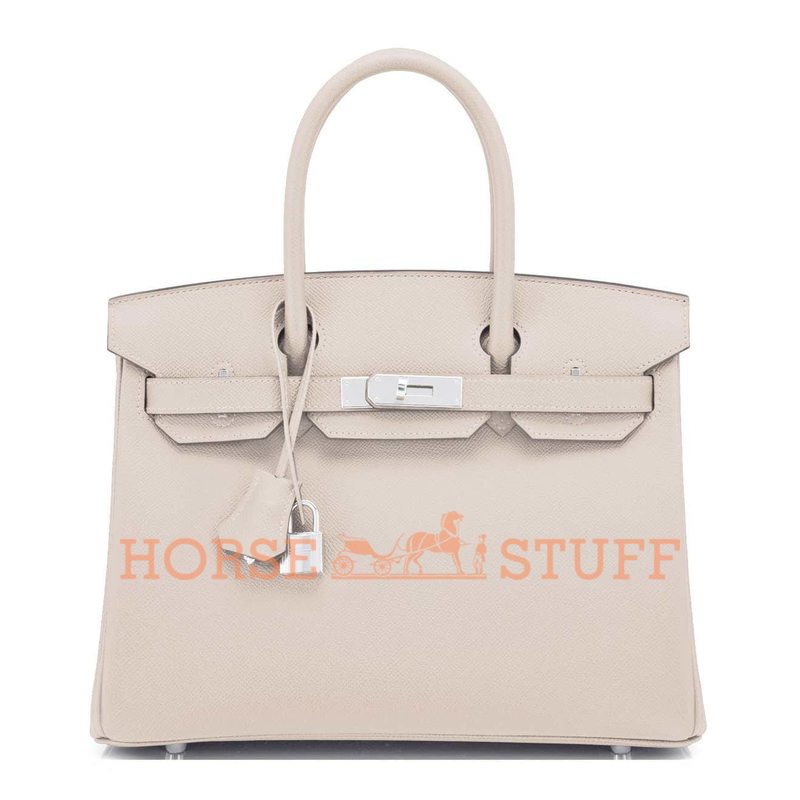 Hermès Birkin 30 Craie Epsom PHW