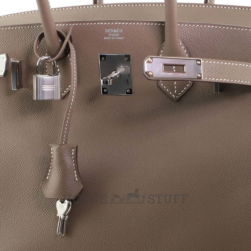 Hermès Birkin 30 Etoupe Epsom PHW