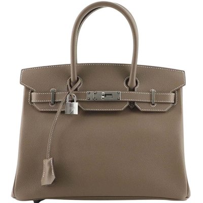 Hermès Birkin 30 Etoupe Epsom PHW