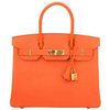 Hermès Birkin 30 Feu Epsom GHW