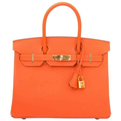 Hermès Birkin 30 Feu Epsom GHW