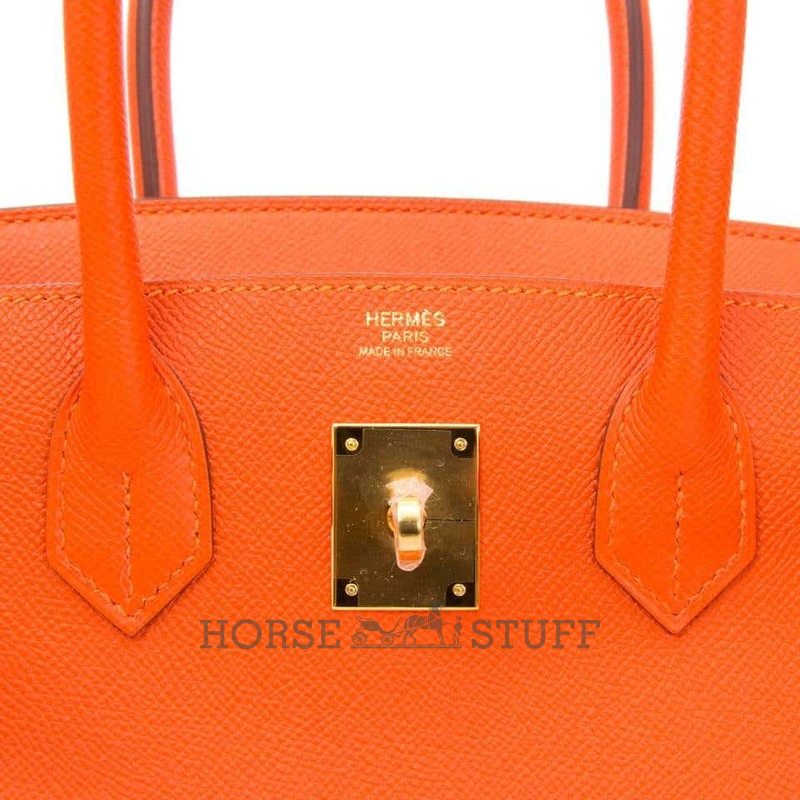 Hermès Birkin 30 Feu Epsom GHW