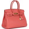 Hermès Birkin 30 Flamingo Epsom GHW