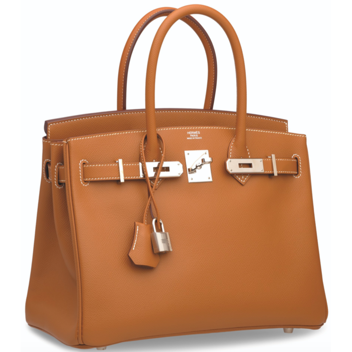 Гермес коричневый. Birkin 30 Gold en desordre.