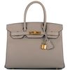 Hermès Birkin 30 Gris Asphalt Epsom GHW