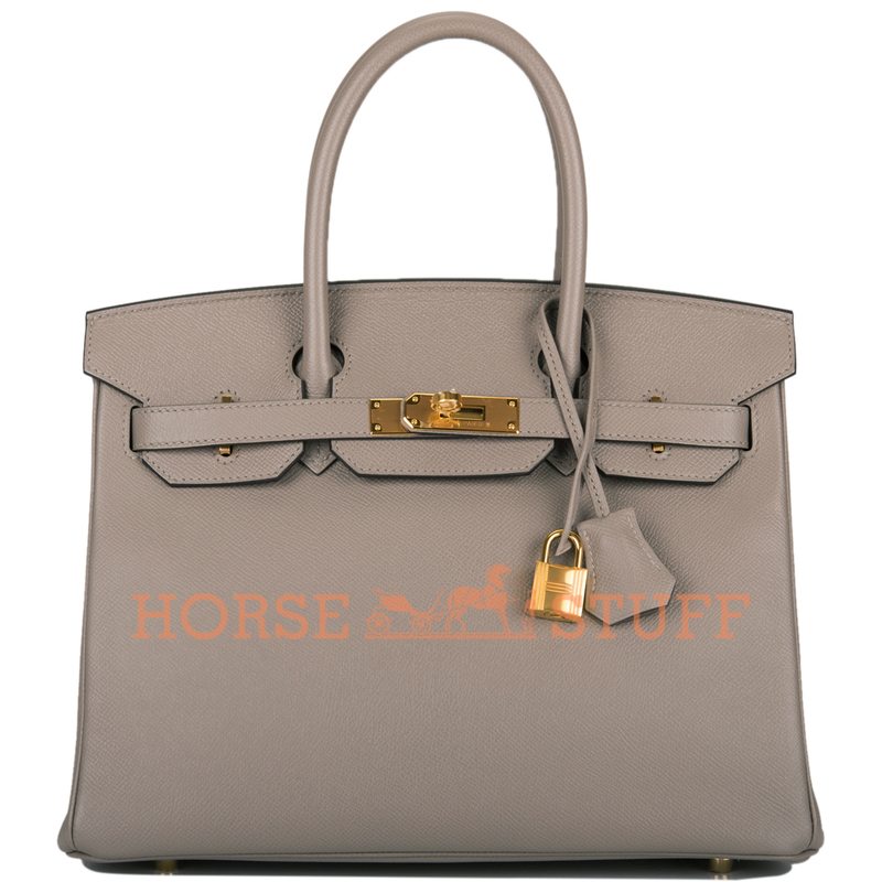 Hermès Birkin 30 Gris Asphalt Epsom GHW