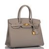 Hermès Birkin 30 Gris Asphalt Epsom GHW