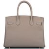 Hermès Birkin 30 Gris Asphalt Epsom GHW