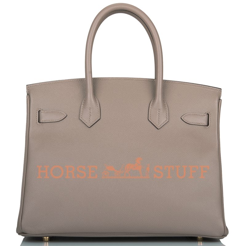 Hermès Birkin 30 Gris Asphalt Epsom GHW