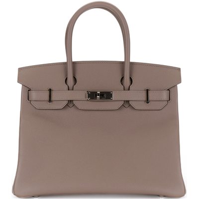 Hermès Birkin 30 Gris Asphalt Epsom PHW