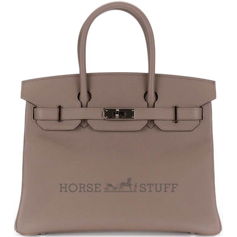 Hermès Birkin 30 Blue Pale Clemence GHW