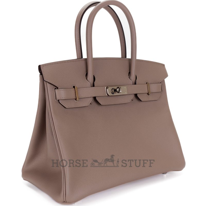 Hermès Birkin 30 Blue Pale Clemence GHW