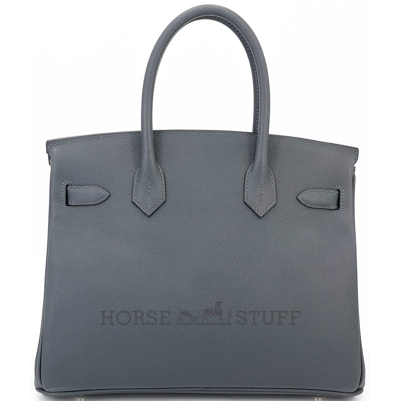 Hermès Birkin 30 Gris Misty Epsom PHW