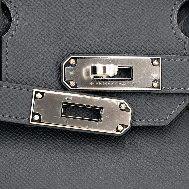 Hermès Birkin 30 Gris Misty Epsom PHW