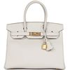 Hermès Birkin 30 Gris Pale Epsom GHW