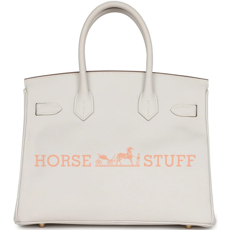 Hermès Birkin 30 Gris Pale Epsom GHW