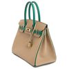 Hermès Birkin 30 Special Order HSS Trench / Vert Vertigo Epsom GHW