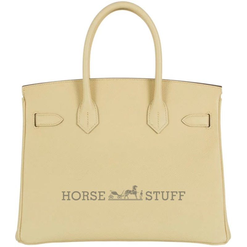 Hermès Birkin 30 Jaune Poussin Epsom GHW