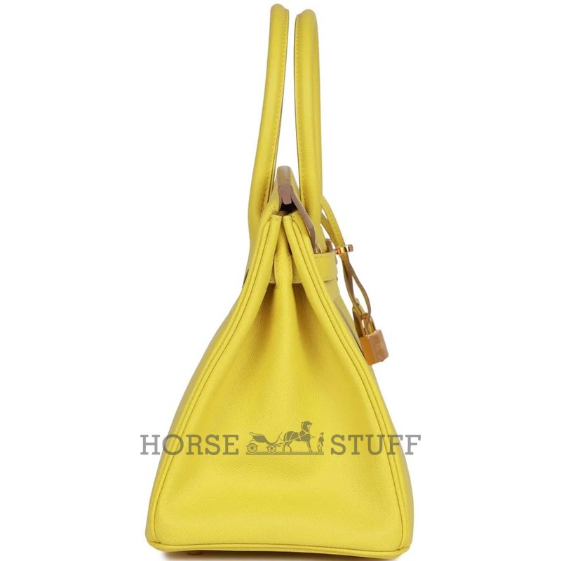 Hermès Birkin 30 Lime Epsom GHW