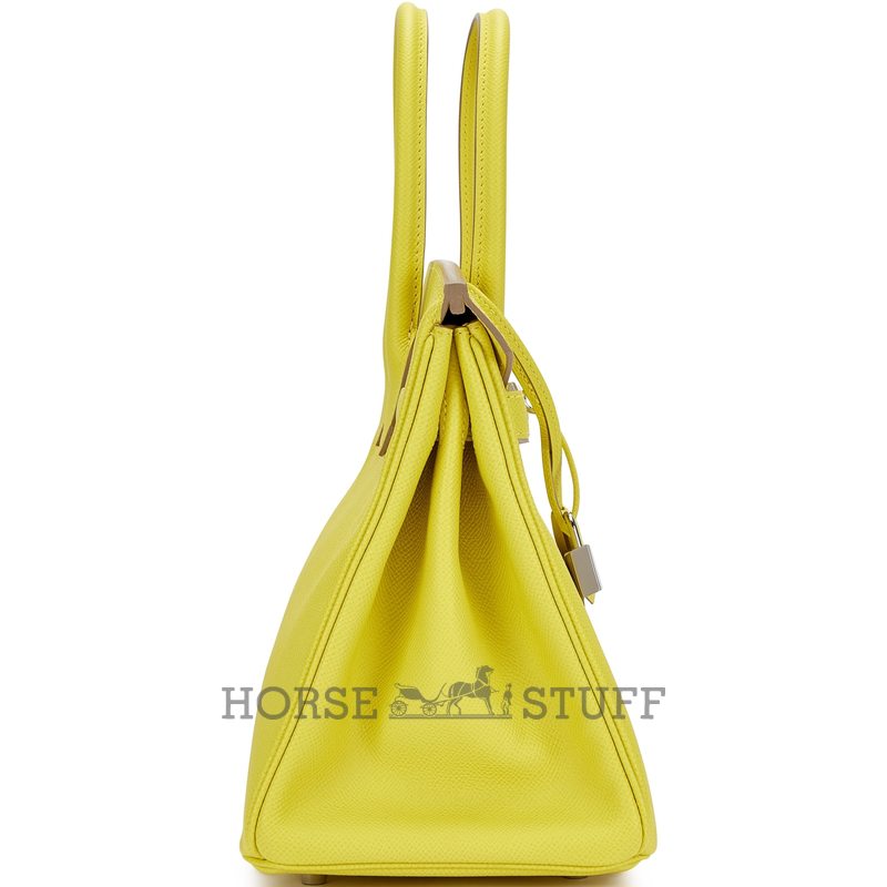 Hermès Birkin 30 Lime Epsom PHW