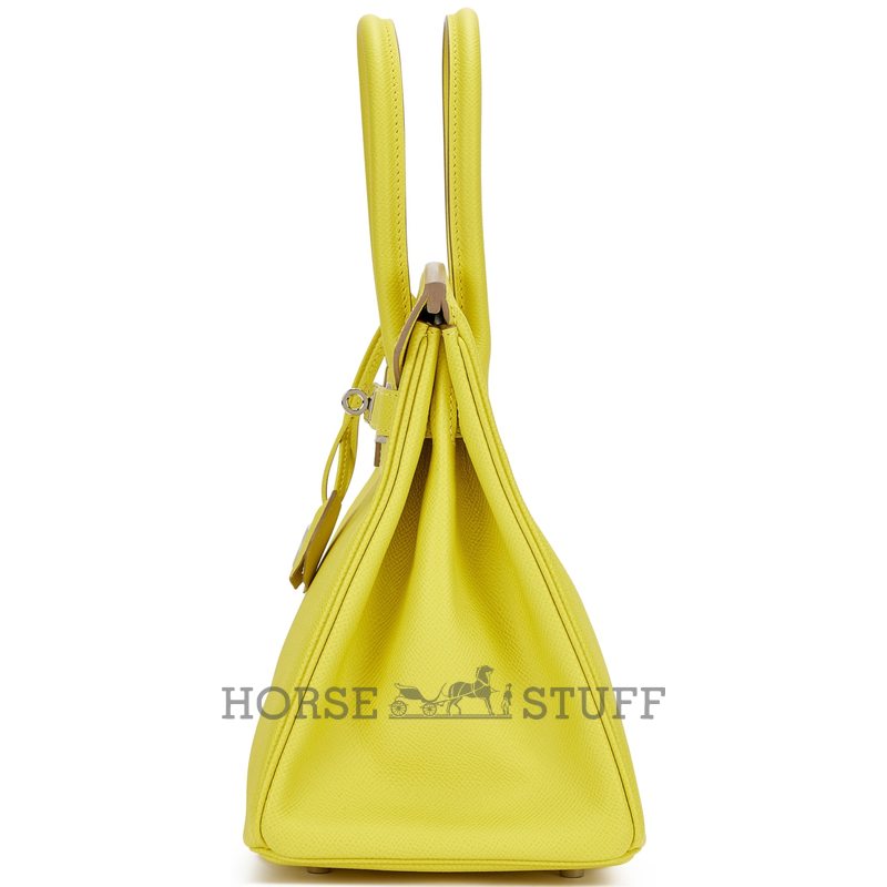 Hermès Birkin 30 Lime Epsom PHW
