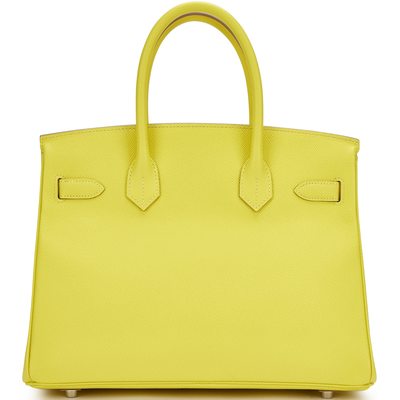Hermès Birkin 30 Lime Epsom PHW