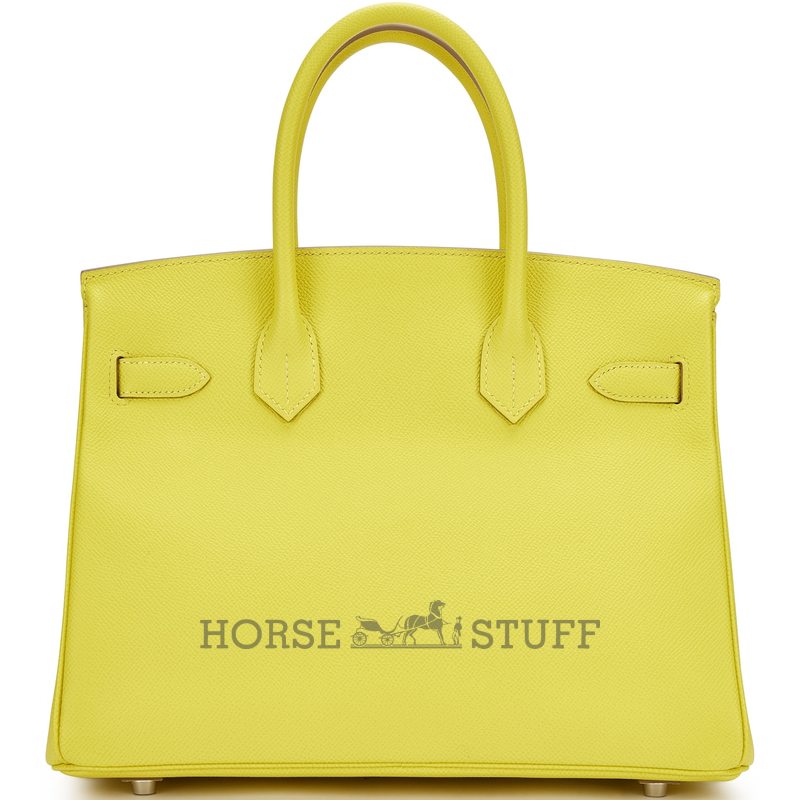 Hermès Birkin 30 Lime Epsom PHW