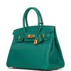 Hermès Birkin 30 Malachite Epsom GHW