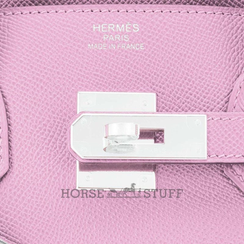 Hermès Birkin 30 Mauve Sylvestre Epsom PHW