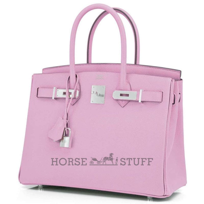 Hermès Birkin 30 Mauve Sylvestre Epsom PHW