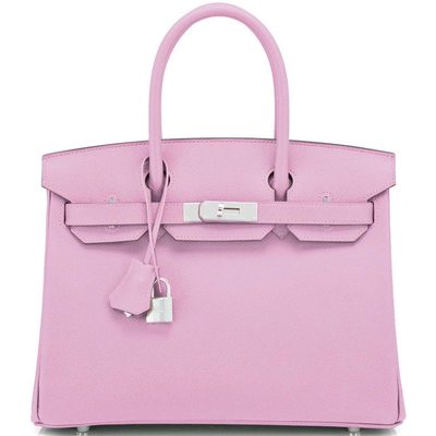 Hermès Birkin 30 Mauve Sylvestre Epsom PHW