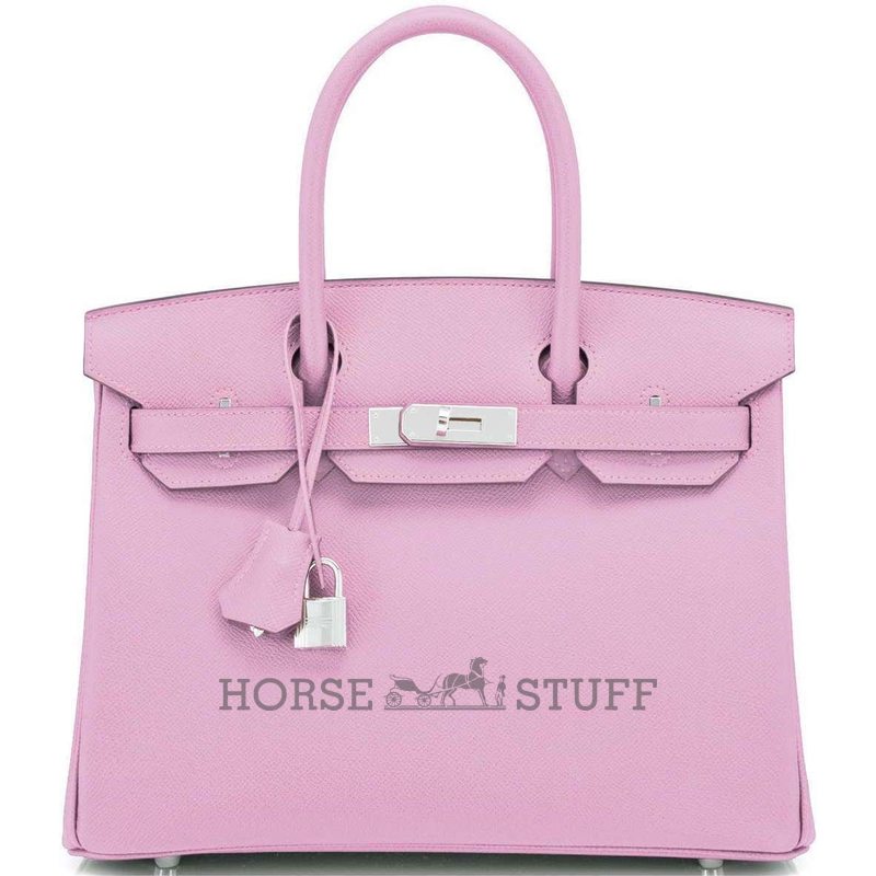 Hermès Birkin 30 Mauve Sylvestre Epsom PHW