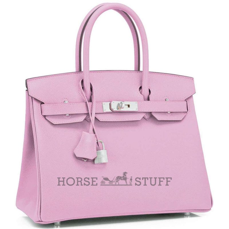 Hermès Birkin 30 Mauve Sylvestre Epsom PHW
