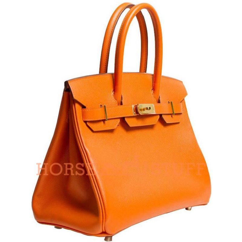 Hermès Birkin 30 Orange Epsom GHW