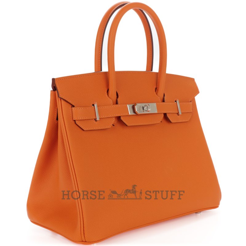 Hermès Birkin 30 Blue Pale Clemence GHW