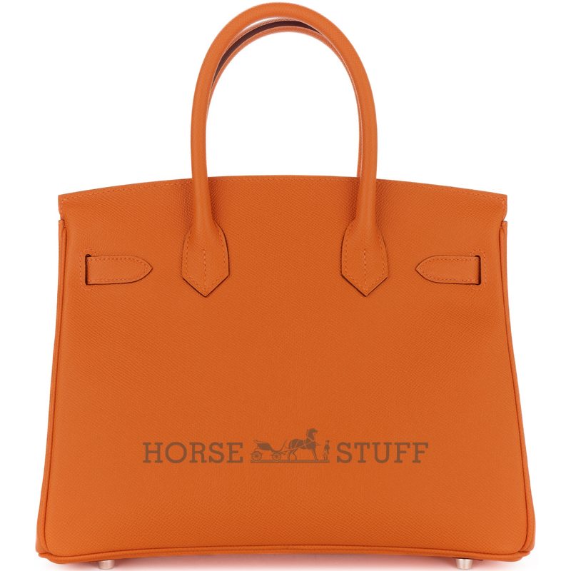 Hermès Birkin 30 Blue Pale Clemence GHW