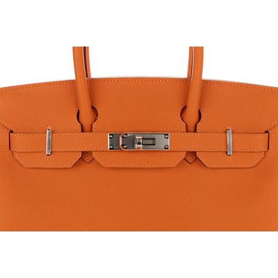 Hermès Birkin 30 Orange Epsom PHW