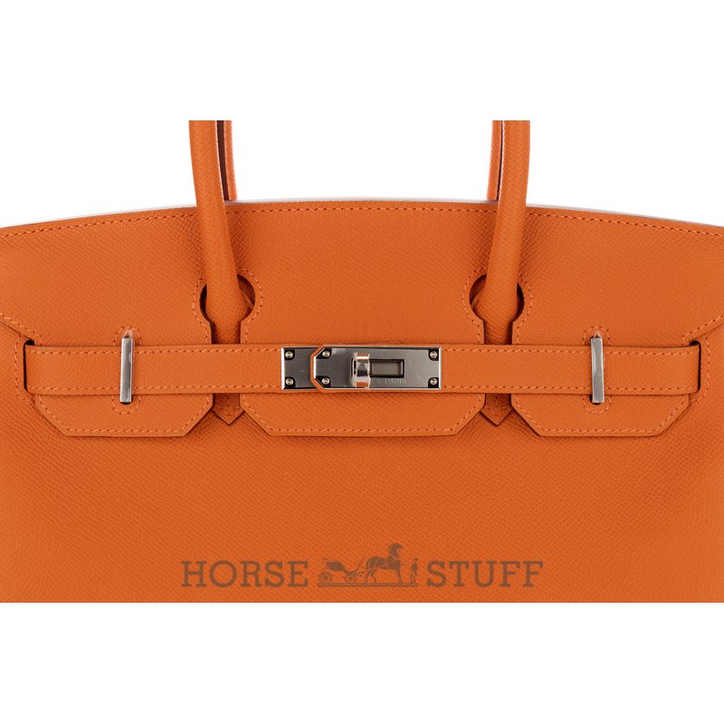 Hermès Birkin 30 Blue Pale Clemence GHW
