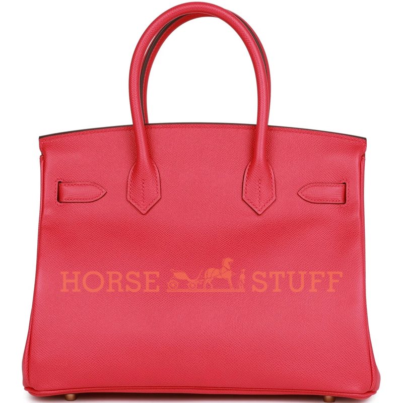 Hermès Birkin 30 Rose Extreme Epsom GHW