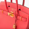 Hermès Birkin 30 Rose Jaipur Epsom GHW