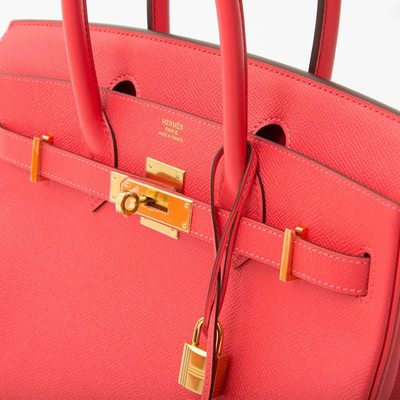 Hermès Birkin 30 Rose Jaipur Epsom GHW