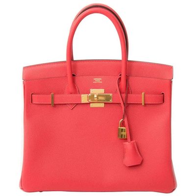 Hermès Birkin 30 Rose Jaipur Epsom GHW