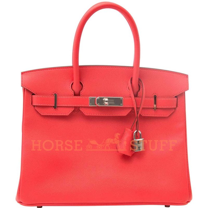 Hermès Birkin 30 Rose Jaipur Epsom PHW