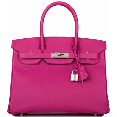 Hermès Birkin 30 Rose Pourpre Epsom PHW