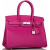 Hermès Birkin 30 Rose Pourpre Epsom PHW