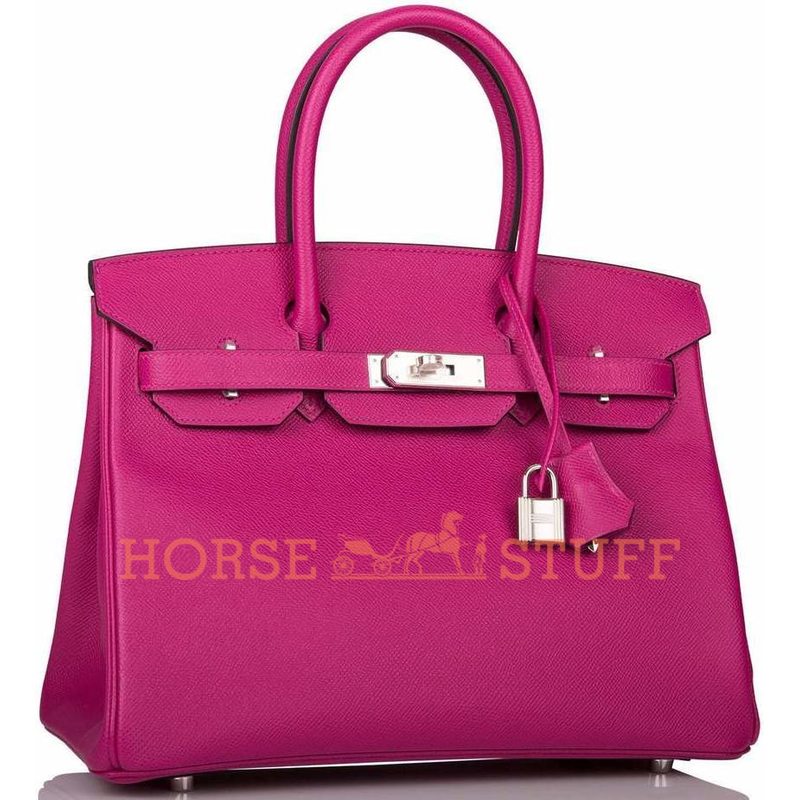 Hermès Birkin 30 Rose Pourpre Epsom PHW