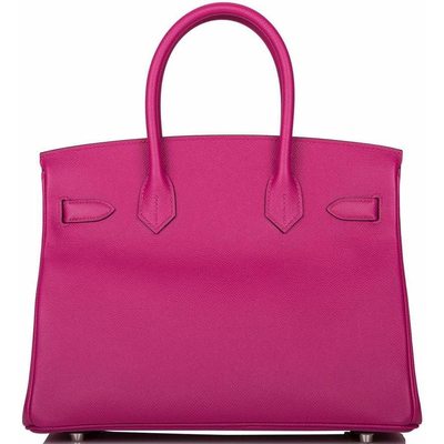 Hermès Birkin 30 Rose Pourpre Epsom PHW