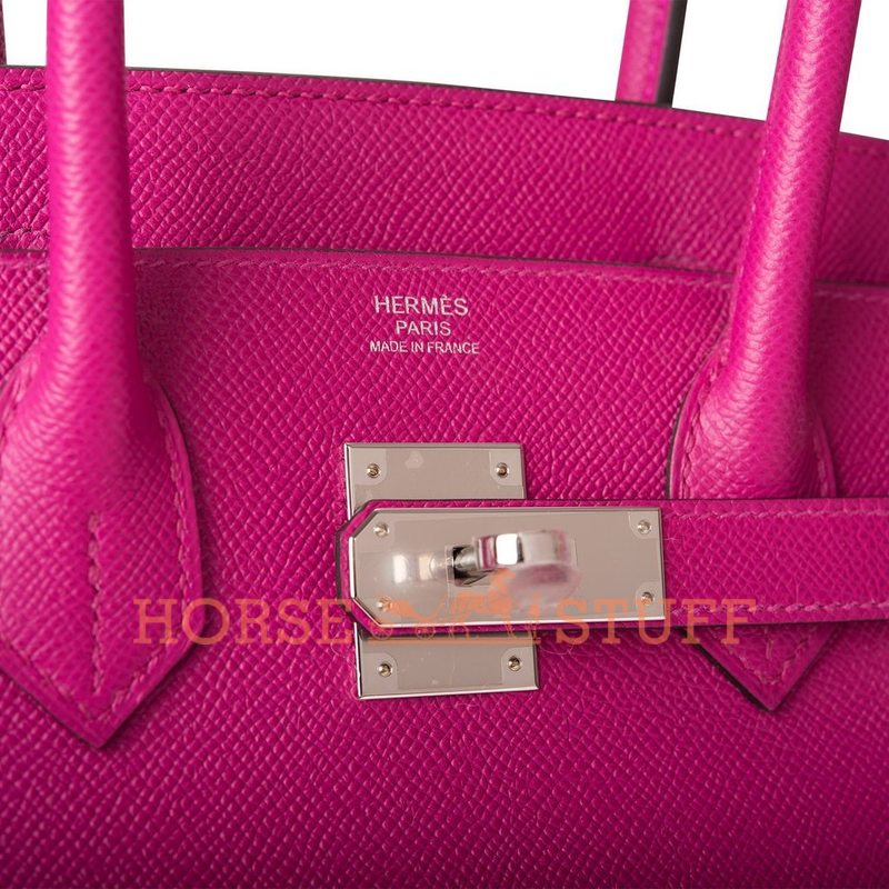 Hermès Birkin 30 Rose Pourpre Epsom PHW