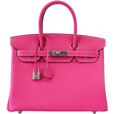 Hermès Birkin 30 Rose Tyrien Epsom PHW