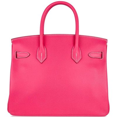 Hermès Birkin 30 Rose Tyrien Epsom PHW